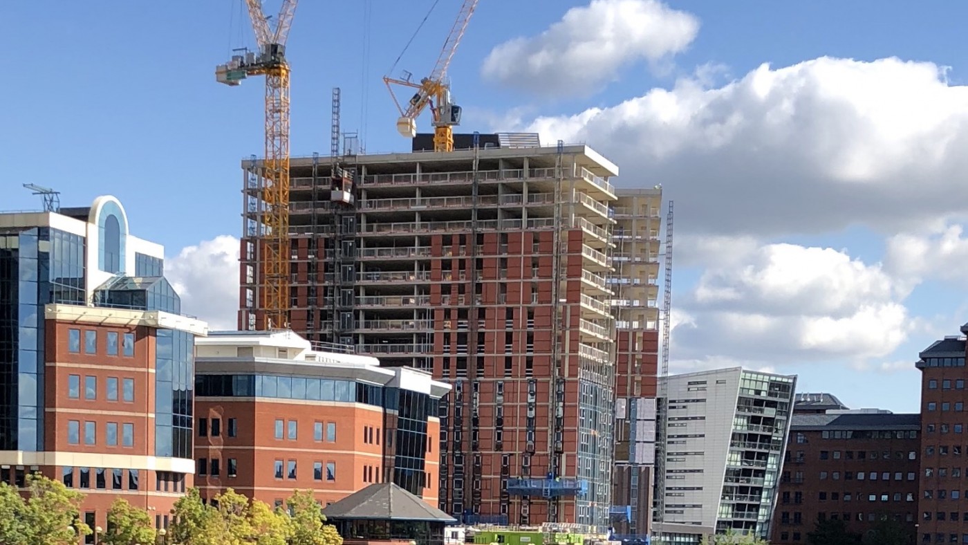 Salford Quays £50m BTR Scheme Tops Out