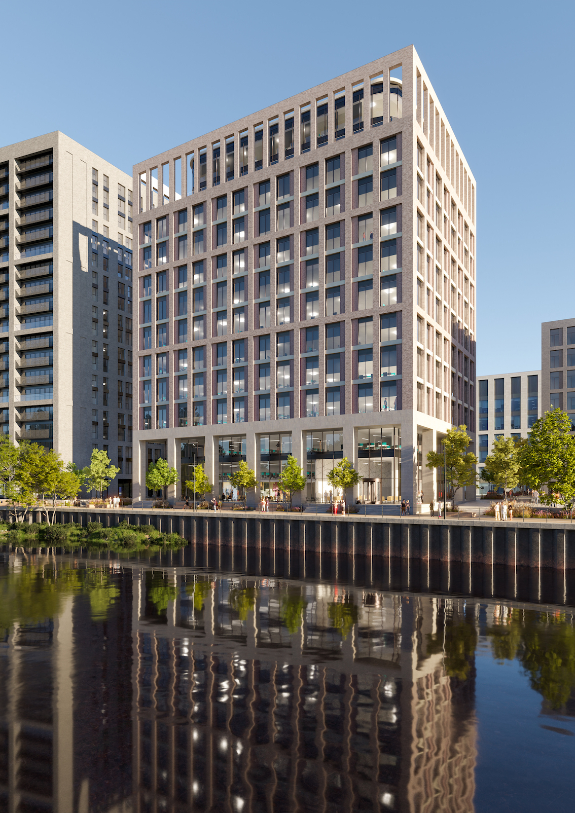 Glenbrook and TCS submit planning for Whitehall Riverside